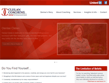 Tablet Screenshot of clelancoaching.com